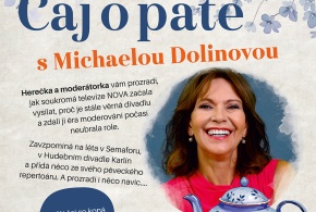Čaj o páté, tentokrát s Michaelou Dolinovou