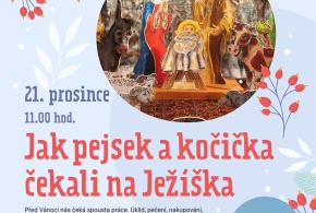 Dětské divadlo: Jak pejsek a kočička čekali na Ježíška. Neděle 21. prosince