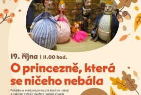 Dětské divadlo O princezně, která se nebála. Neděle 19.října