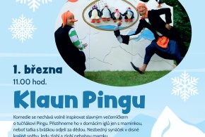 Divadlo pro děti, Klaun Pingu, neděle 1.března od 11:00hodin CVA