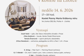 Koncert v kostele Panny Marie Královny míru na Lhotce