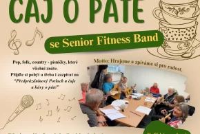Čaj o páté se Senior Fitnes Band, středa 24. června 17:00hod.