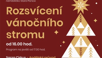 Rozsvícení vánočního stromu 30.11. 2025