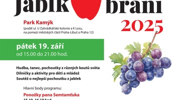 Jablkobraní 2025 Open air festival podzimní rovnodennosti