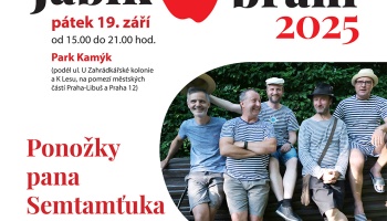 Koncert "Ponožky pana Semtamťuka" pátek 19.9. 15:10-16:10hod