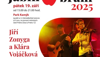 Koncert vítěze X Factoru Jiřího Zonygy s Klárou Vojáčkovou v rámci Jablkobraní pátek 19.9.