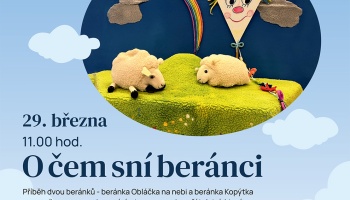 Divadlo pro děti "O čem sní beránci" neděle 29.března, 11:00hod. CVA Divadlo pro děti "O čem sní beránci" neděle 29.března, 11:00hod. CVA