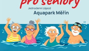 Výlet pro seniory, čtvrtek 4. 6. 2026, Slapy-Měřín Aquapark
