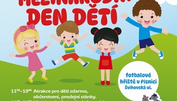 Jarní slavnosti - Mezinárodní den dětí, sobota 30.5. 2026 Jarní slavnosti - Mezinárodní den dětí, sobota 30.5. 2026